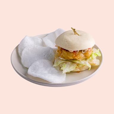 Бао бургер з куркою