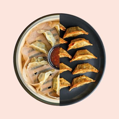 Дамплінги з телятиною